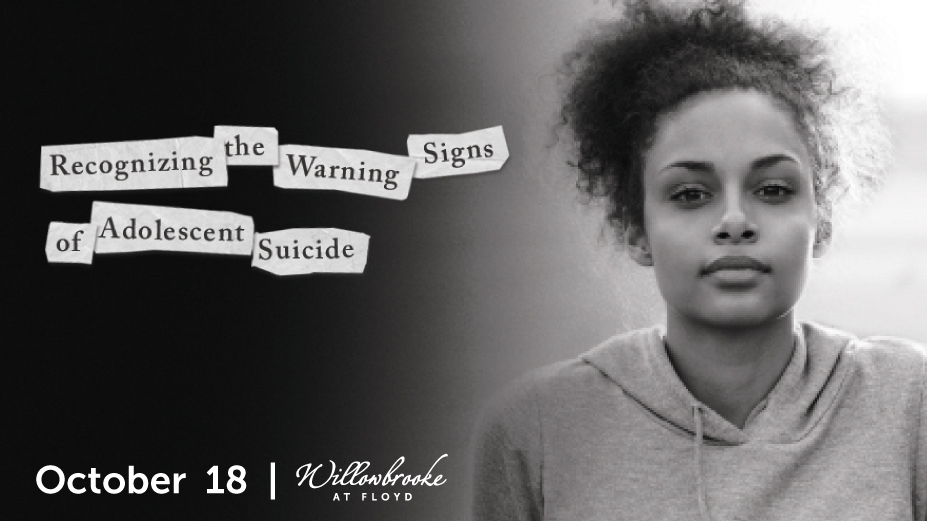Willowbrooke Event in Rockmart Focuses on Teen Suicide Prevention 