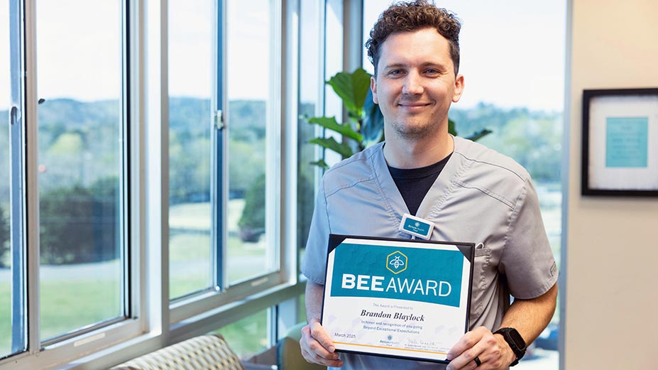Atrium Health Floyd Physical Therapist Wins BEE Award