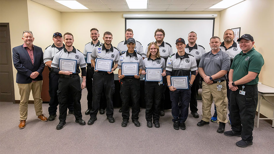 Atrium Health Floyd EMTs Graduate from Advanced Training Course