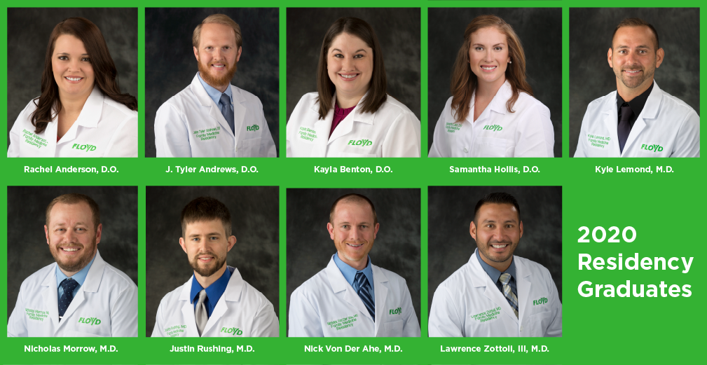 Physicians Graduate from Floyd Family Medicine Residency Program