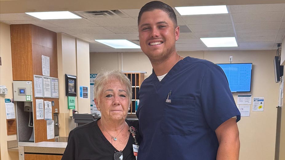 Teammate Caregivers Ensure Patient's Return Home is a Success