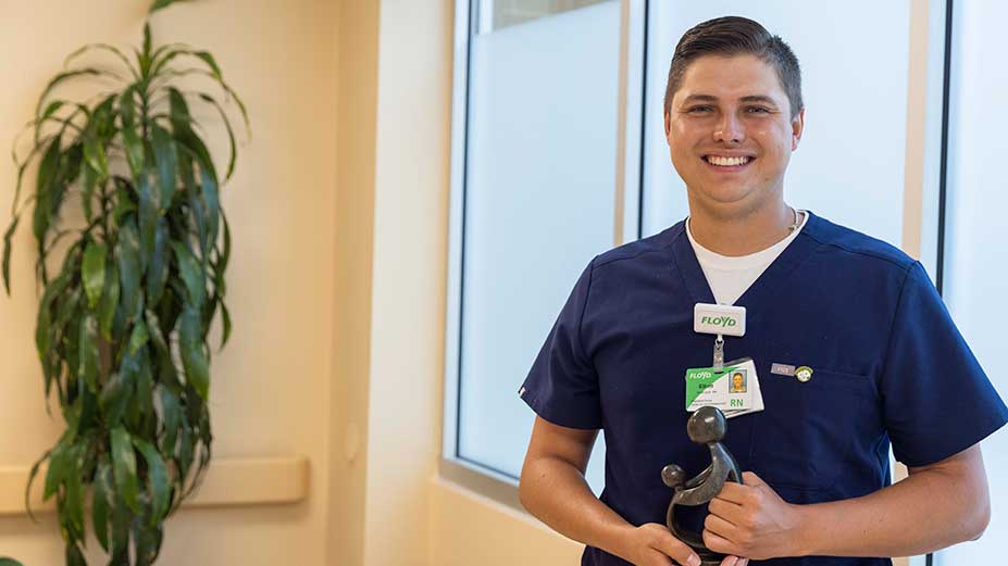 Floyd Nurse's Exemplary Compassion Earns Him DAISY Award