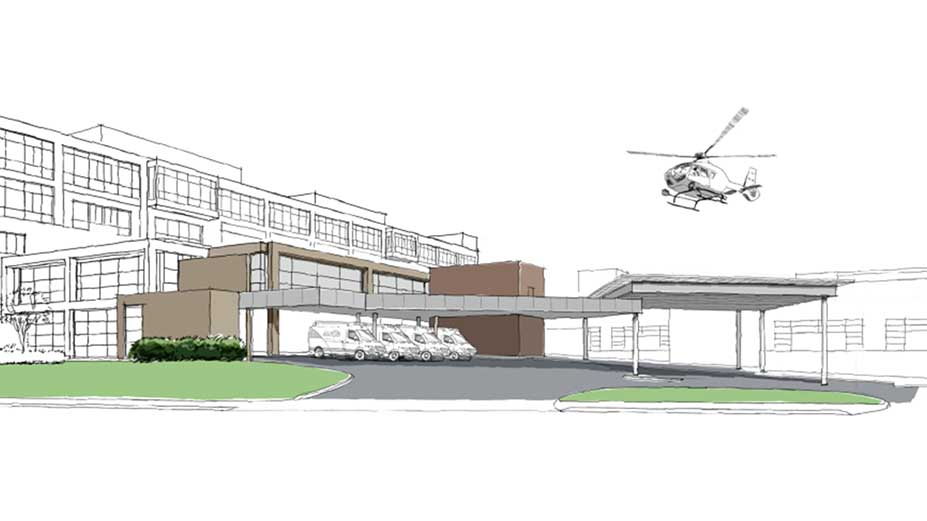 Board approves helipad construction at Floyd's Trauma Center