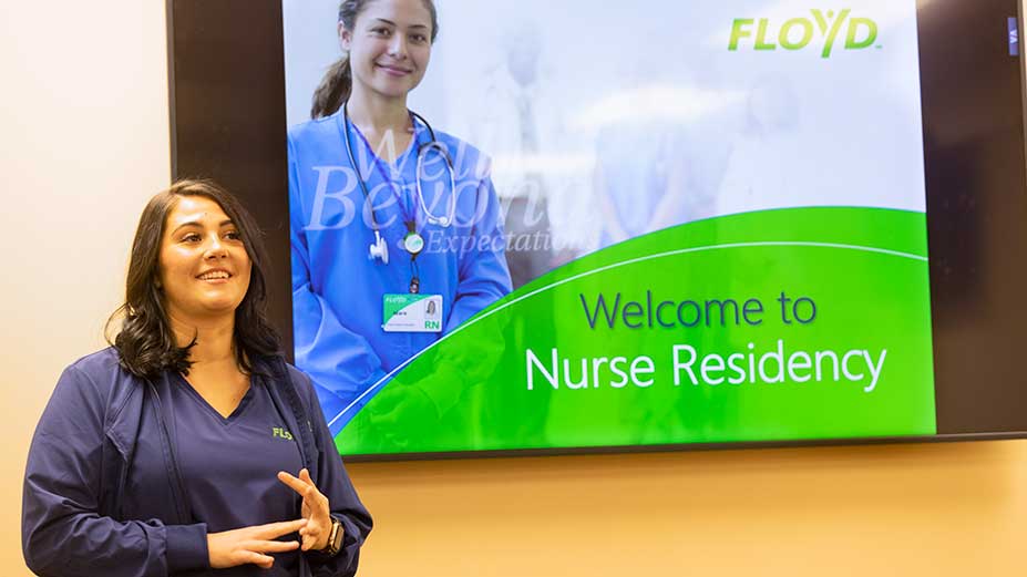 Floyd Nurses Complete Residency Program