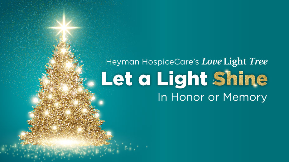 Love Light Tree, Christmas Back Home Highlight Hospice's Mission