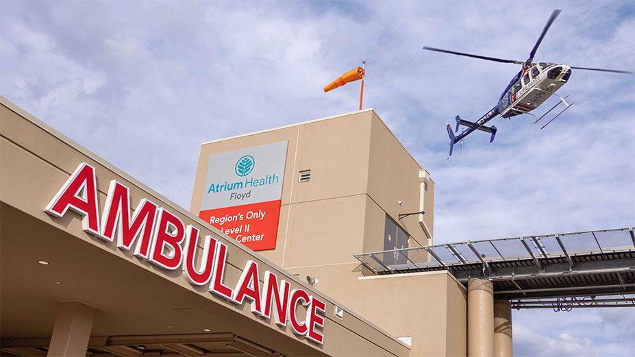Atrium Health Floyd's Trauma Program Earns National Recognition