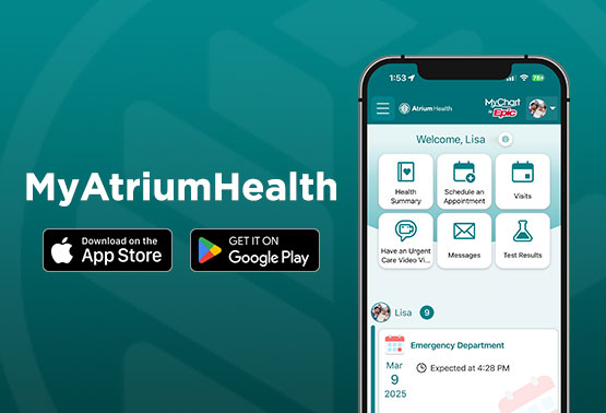 Use the MyAtriumHealth App