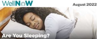 Floyd WellNow Calendar Screenshot August 2022 About Sleep