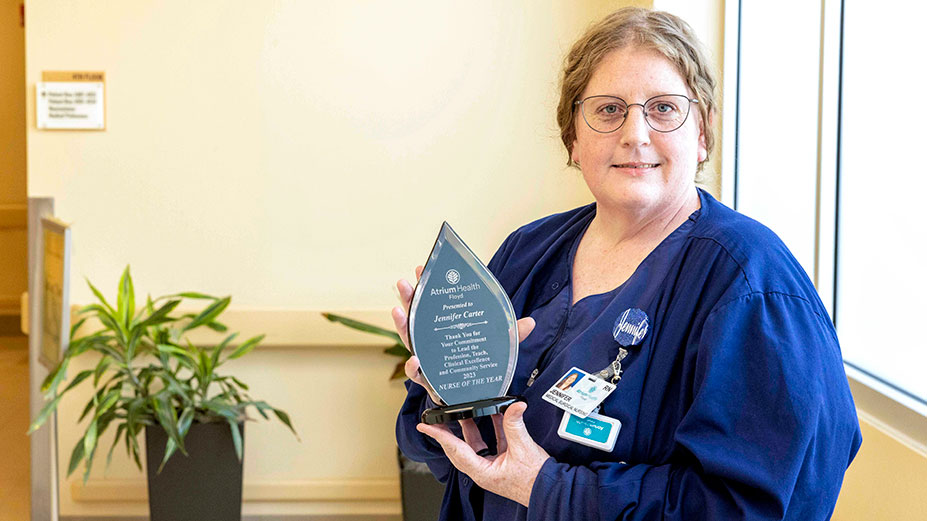 Atrium Health Floyd Names Nurse of the Year 