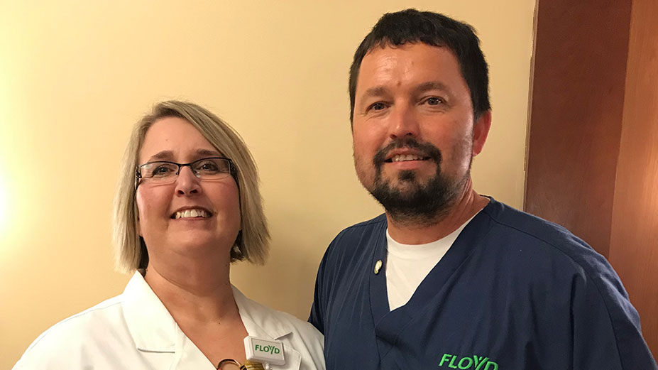 Floyd Nurse Recognized for Compassionate Care   